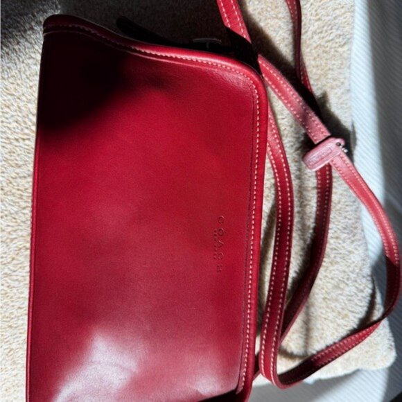 Coach Cherry Red Crossbody Bag